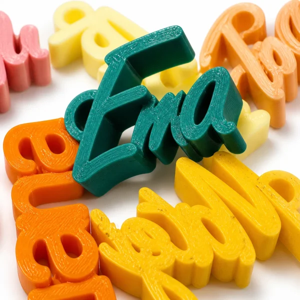 Custom Name Keychain | Clean Everyday Name Tag