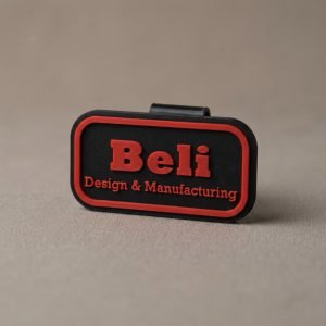 Custom Clip-On Name Tag - Shirt and Lab Coat Pocket Tag
