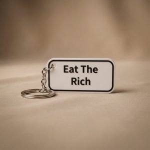 Custom Name or Quote Keychain - Personalized Message Tag