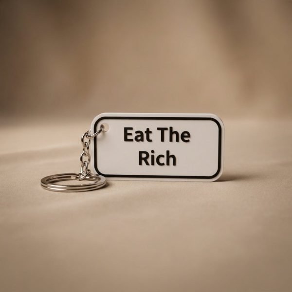 Custom Name or Quote Keychain - Personalized Message Tag