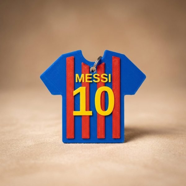 Custom Jersey Keychain - Name and Number Sports Tag