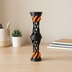 Vortex Ball - Sculptural Spiral Desk Object