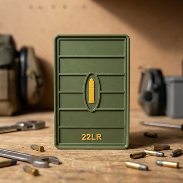 22LR Slider Ammo Storage Box for 150 Rounds - Stackable Ammo Case
