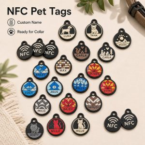 NFC Pet Tag | Custom Pet Name and Contact Link