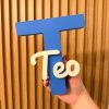 Personalized Initial & Name Sign
