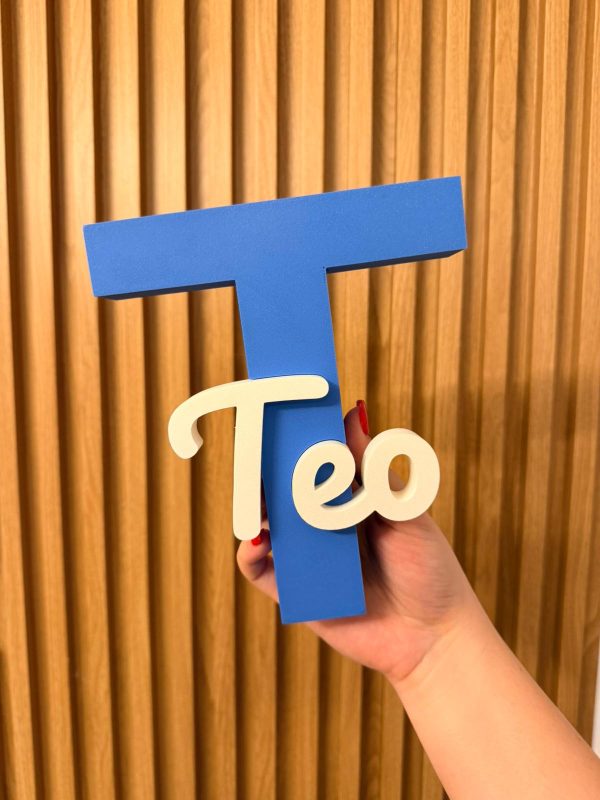 Personalized Initial & Name Sign