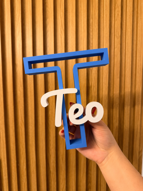 Personalized Initial & Name Sign